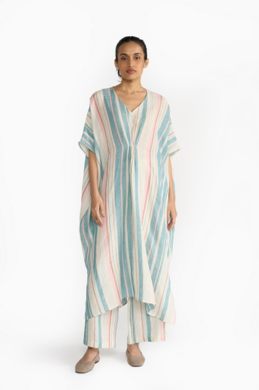 Smoke Blue Kaftan