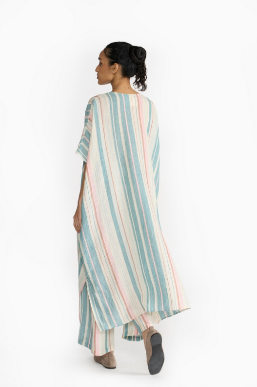 Smoke Blue Kaftan