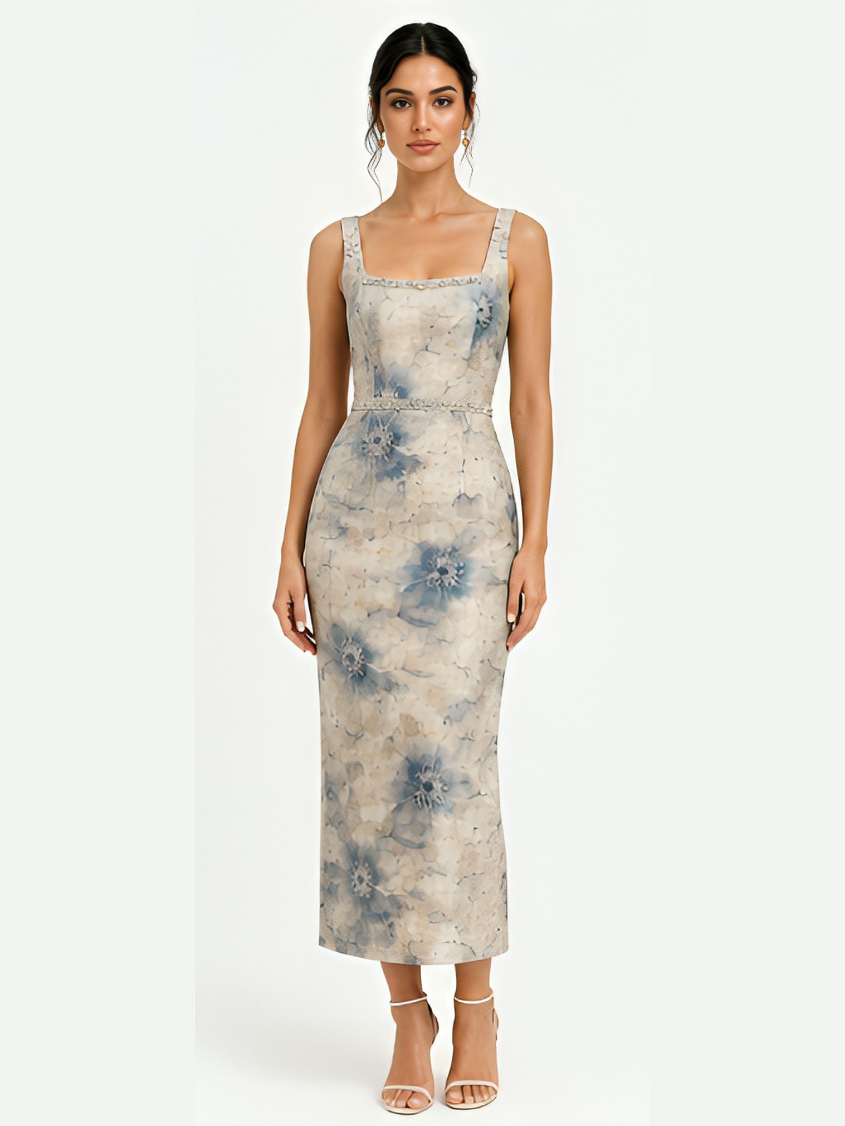 Formal Wedding Linen Dress