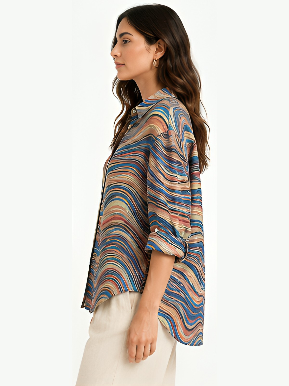 Linen Button-Down Shirt