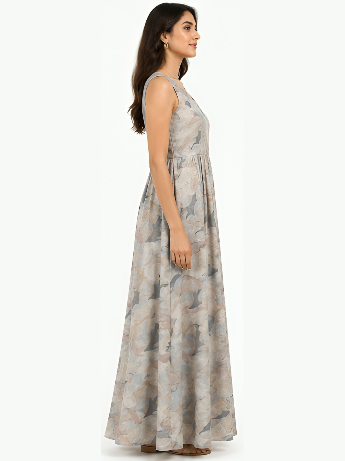 Linen Maxi Dress