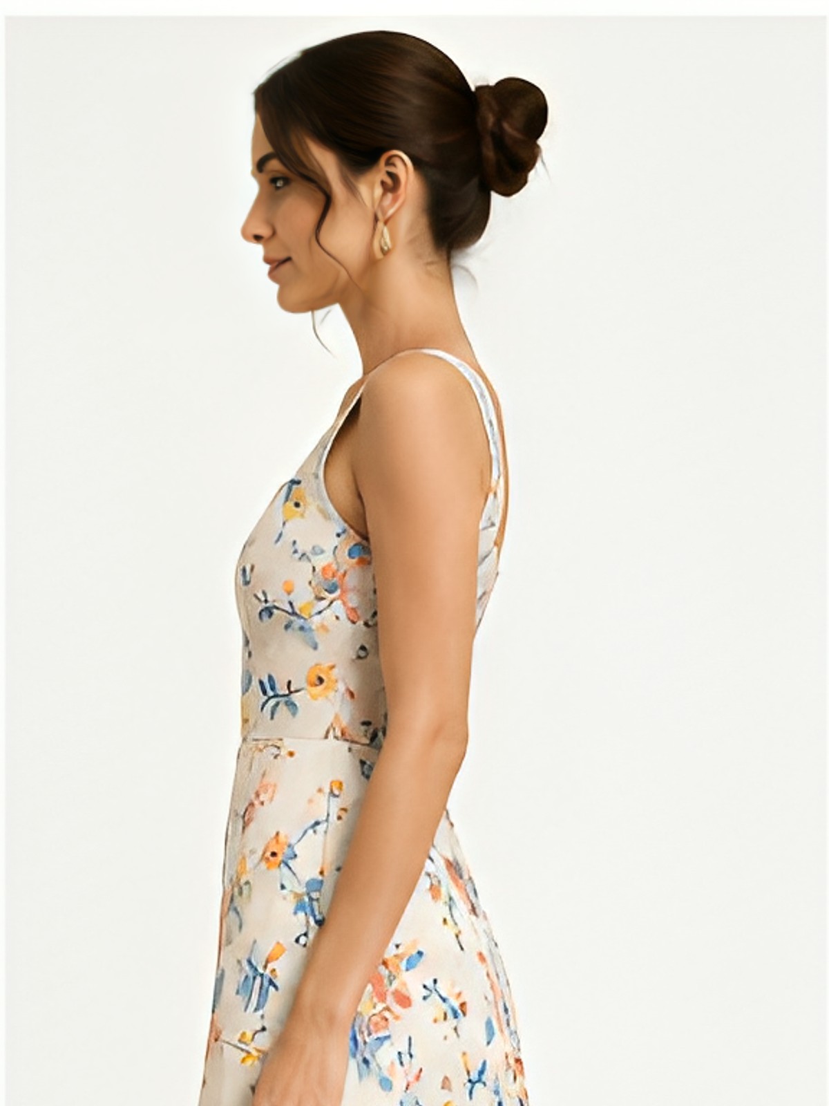 Linen Midi Dress
