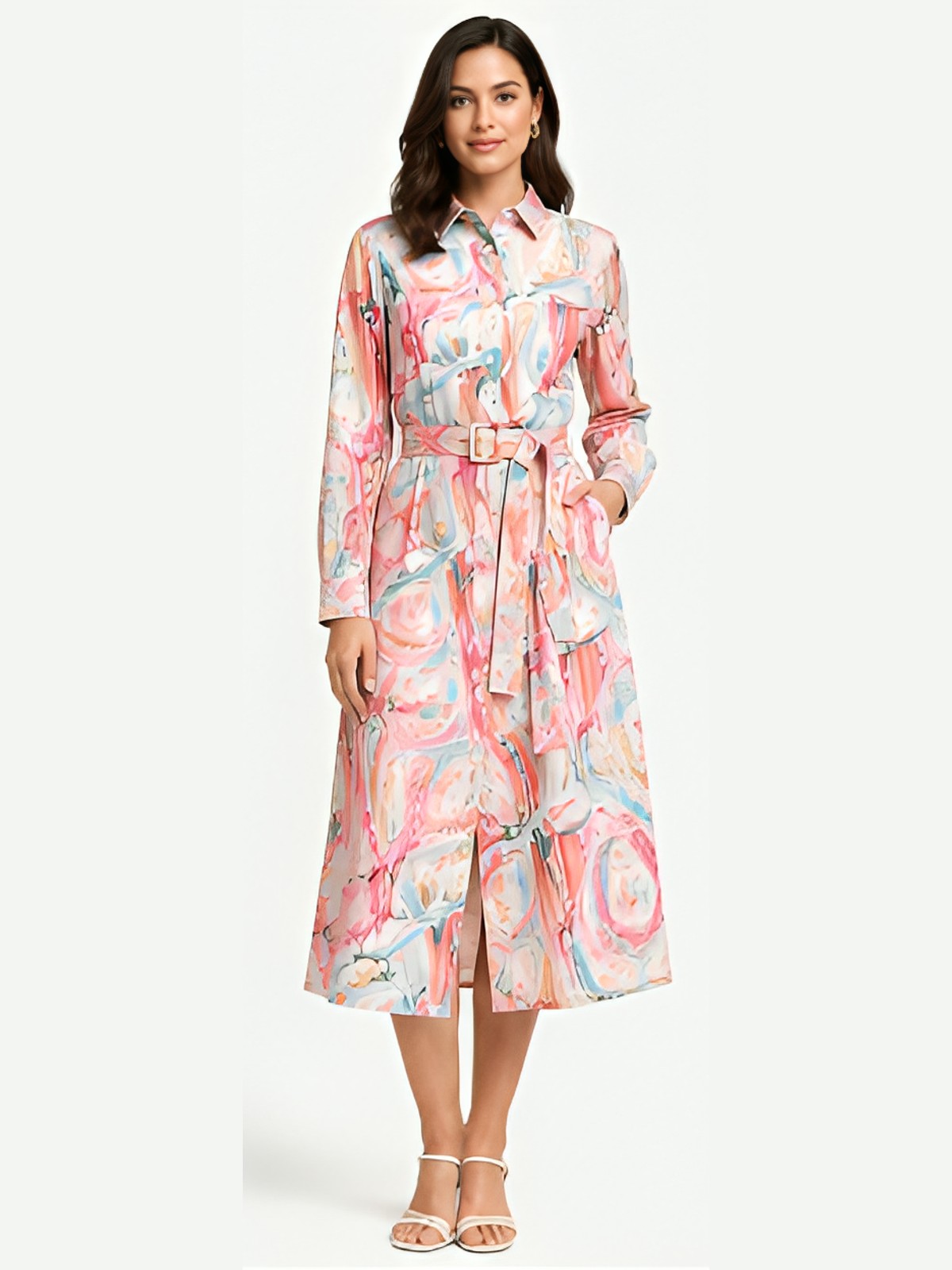 Linen Shirt Dress