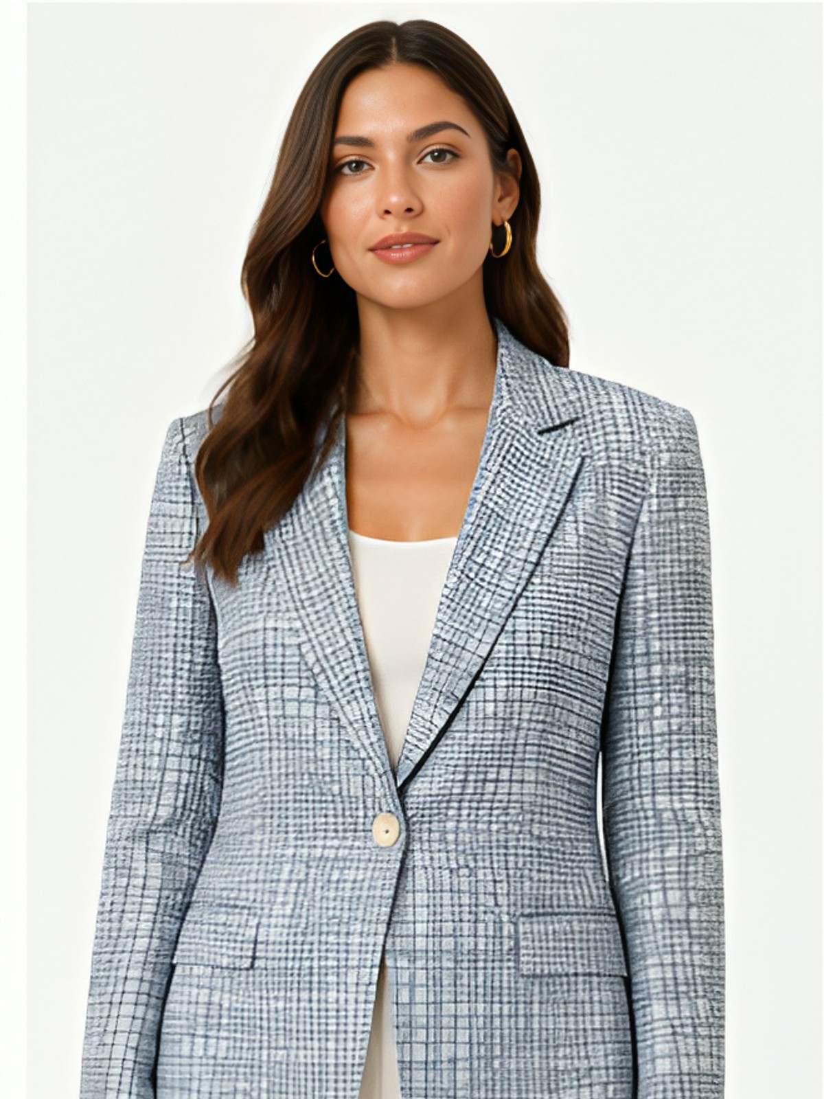 Linen Work Blazer